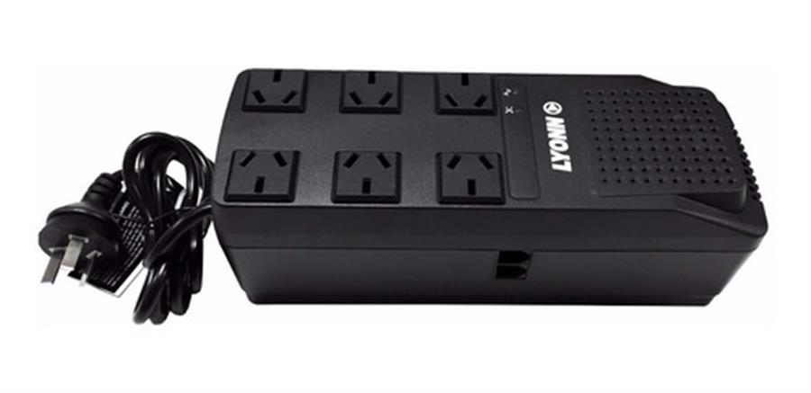 ESTABILIZADOR DE TENSION LYONN TCA-2000 6 BOCAS