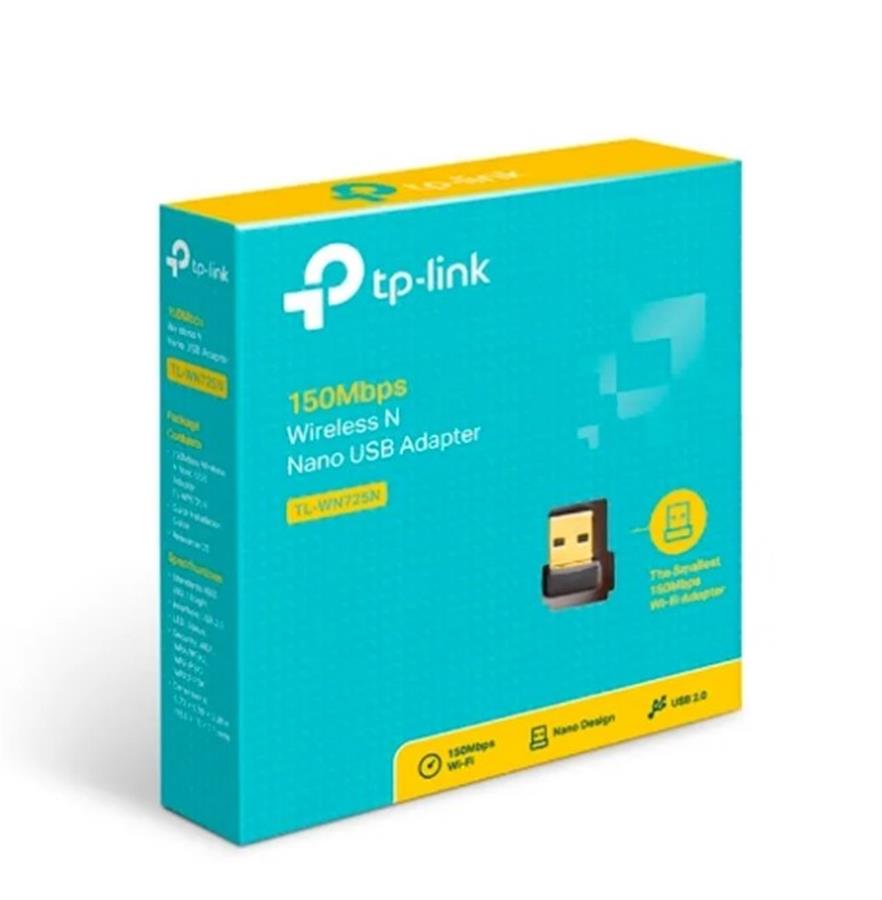 RECEPTOR WIFI 150 MB NANO USB TP LINK