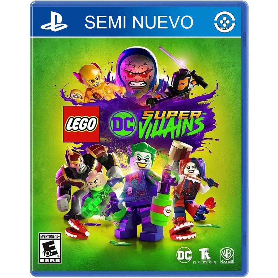 LEGO DC SUPER VILLANOS PS4 SEMINUEVO
