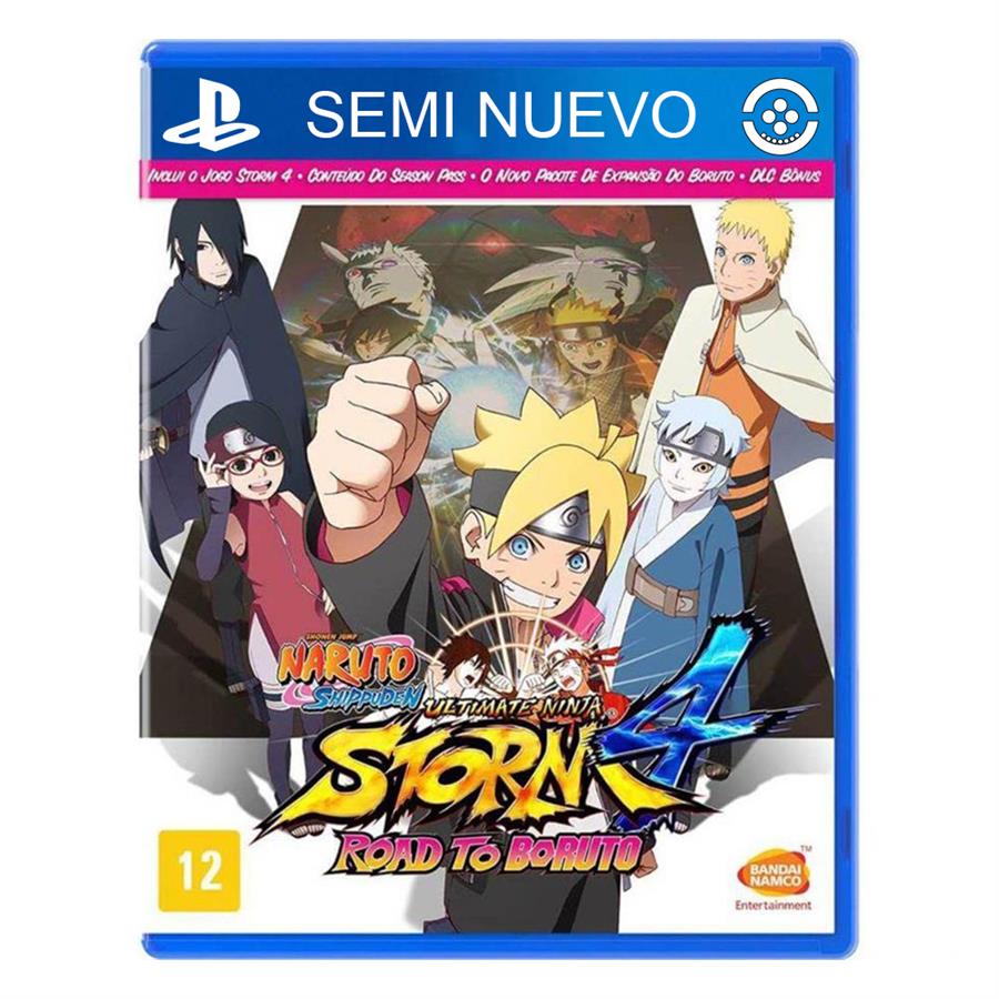 NARUTO ULTIMATE NINJA STORM 4 SEMI NUEVO PS4