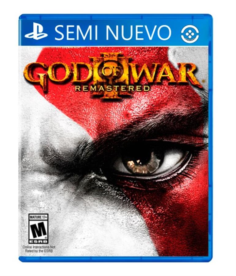 GOD OF WAR 3 REMASTERED SEMI NUEVO PS4