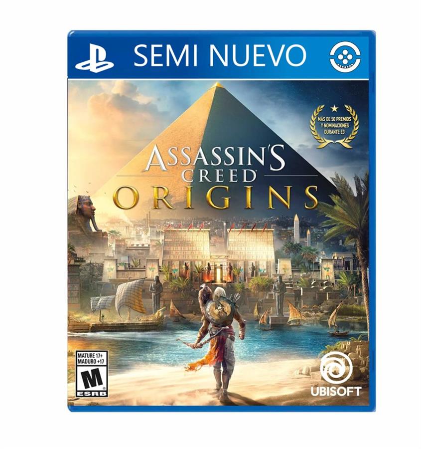 ASSASSINS CREED ORIGINS SEMI NUEVO PS4