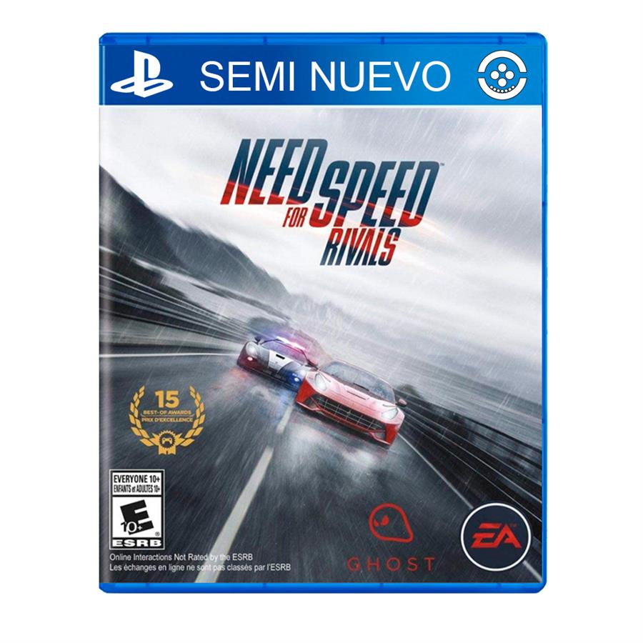 NEED FOR SPEED RIVALS SEMI NUEVO PS4