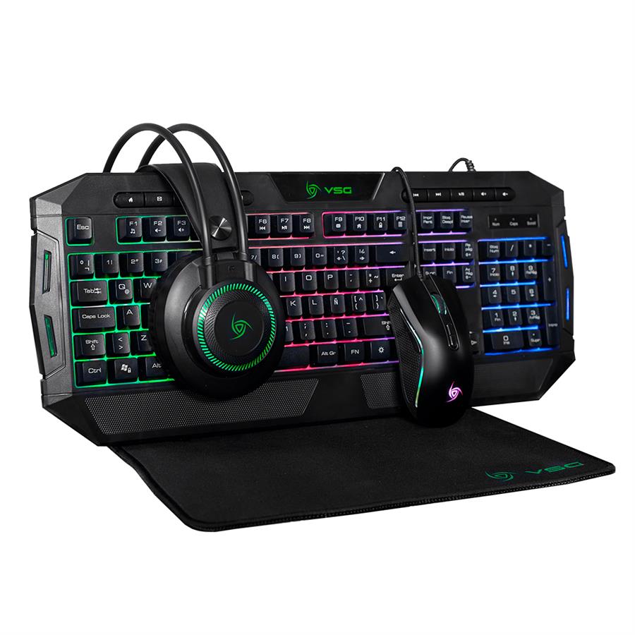 KIT GAMER VSG CRUX 4 EN 1