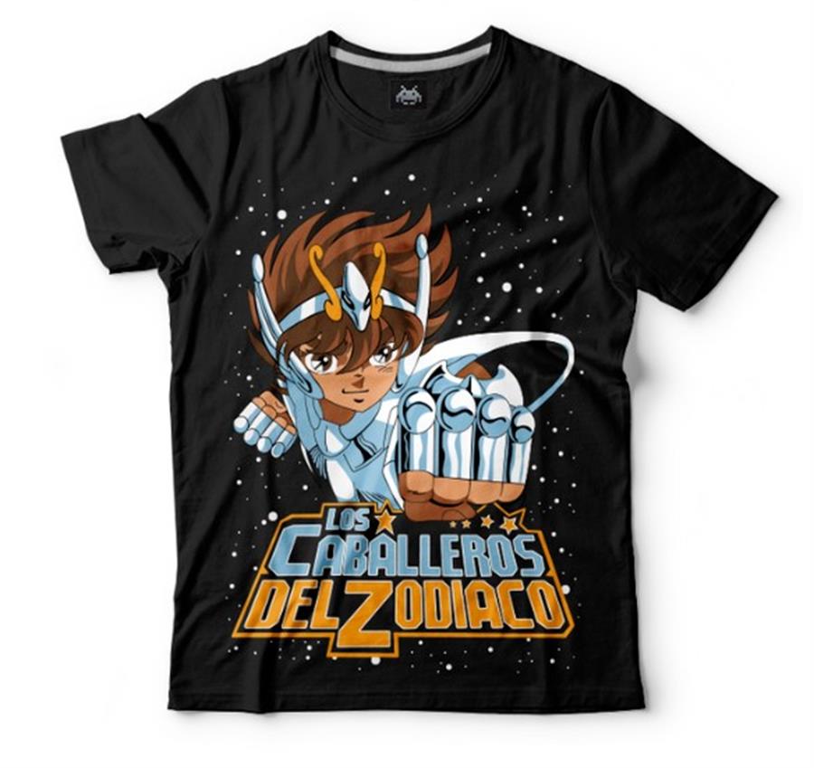 REMERA LOS CABALLEROS DEL ZODIACO