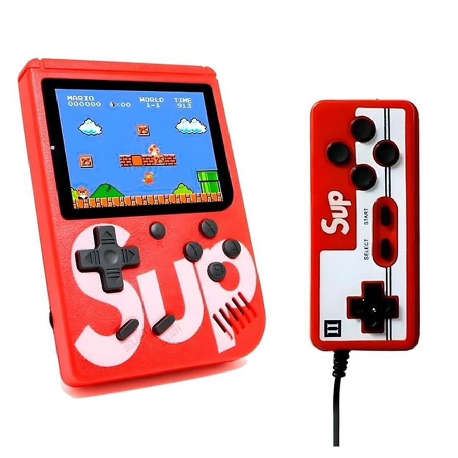 CONSOLA SUP PORTATIL 8 BITS CON JOYSTICK