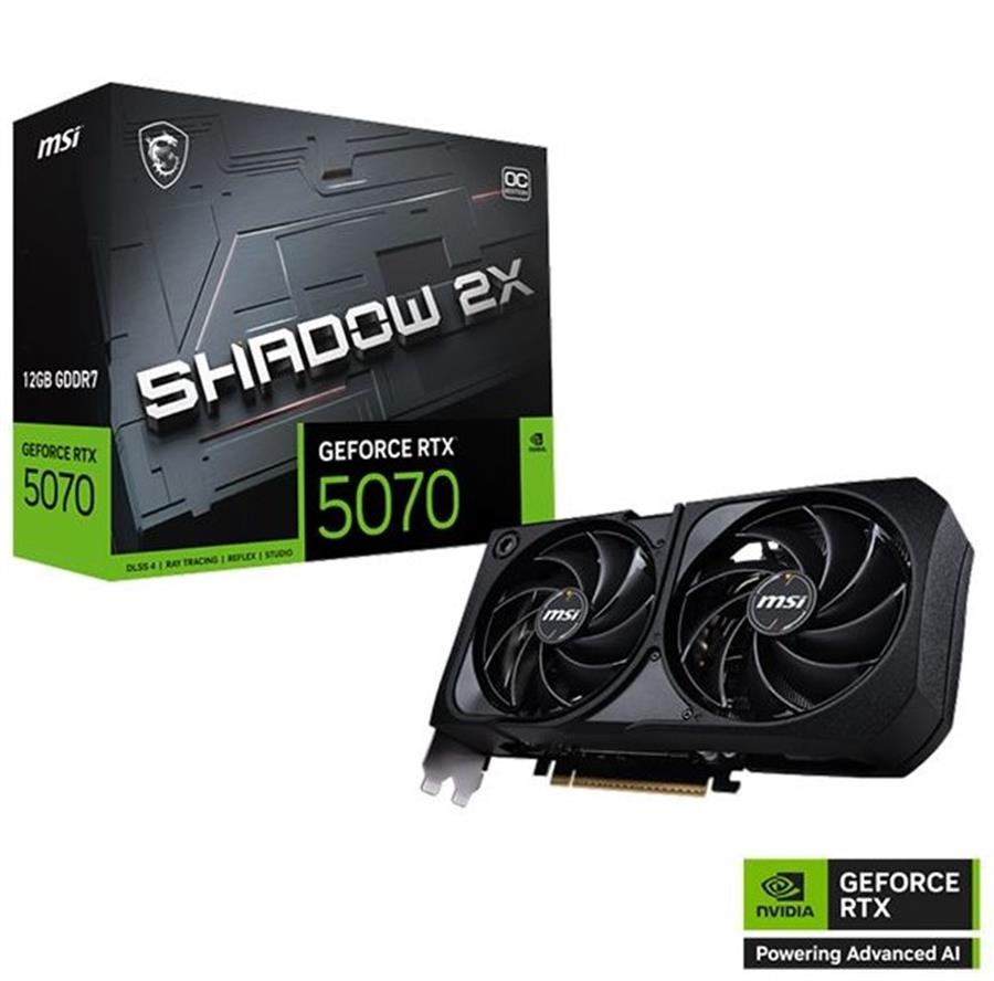 MSI  RTX™ 5070 12 GB SHADOW 2X OC