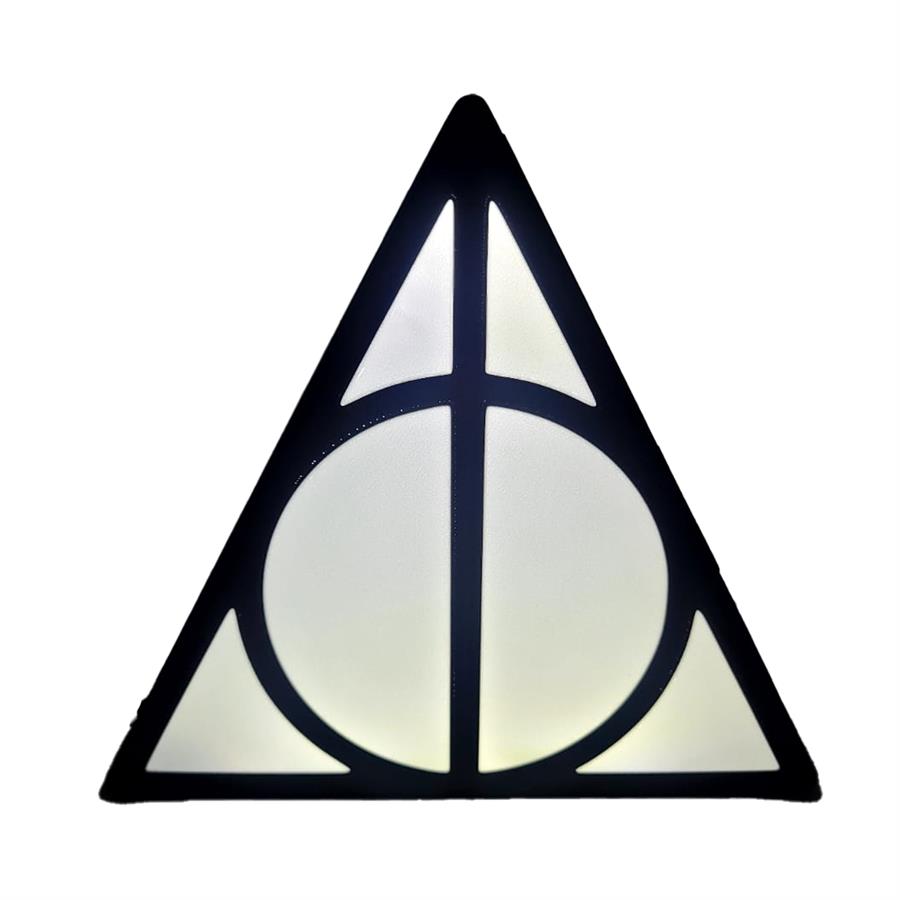 LAMPARA VELADOR RELIQUIAS DE LA MUERTE