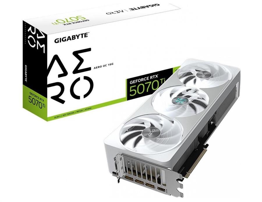 PLACA DE VIDEO GIGABYTE RTX 5070TI AERO OC 16GB