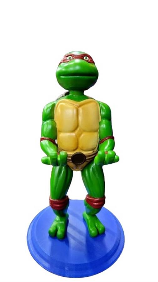 POSA JOYSTICK 3D TORTUGA NINJA