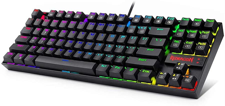 TECLADO MECANICO REDRAGON KUMARA RGB SWITCH RED