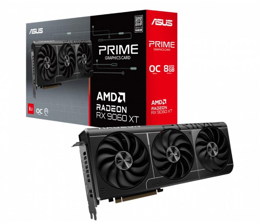 PLACA DE VIDEO ASUS PRIME RX 9060XT OC 8GB