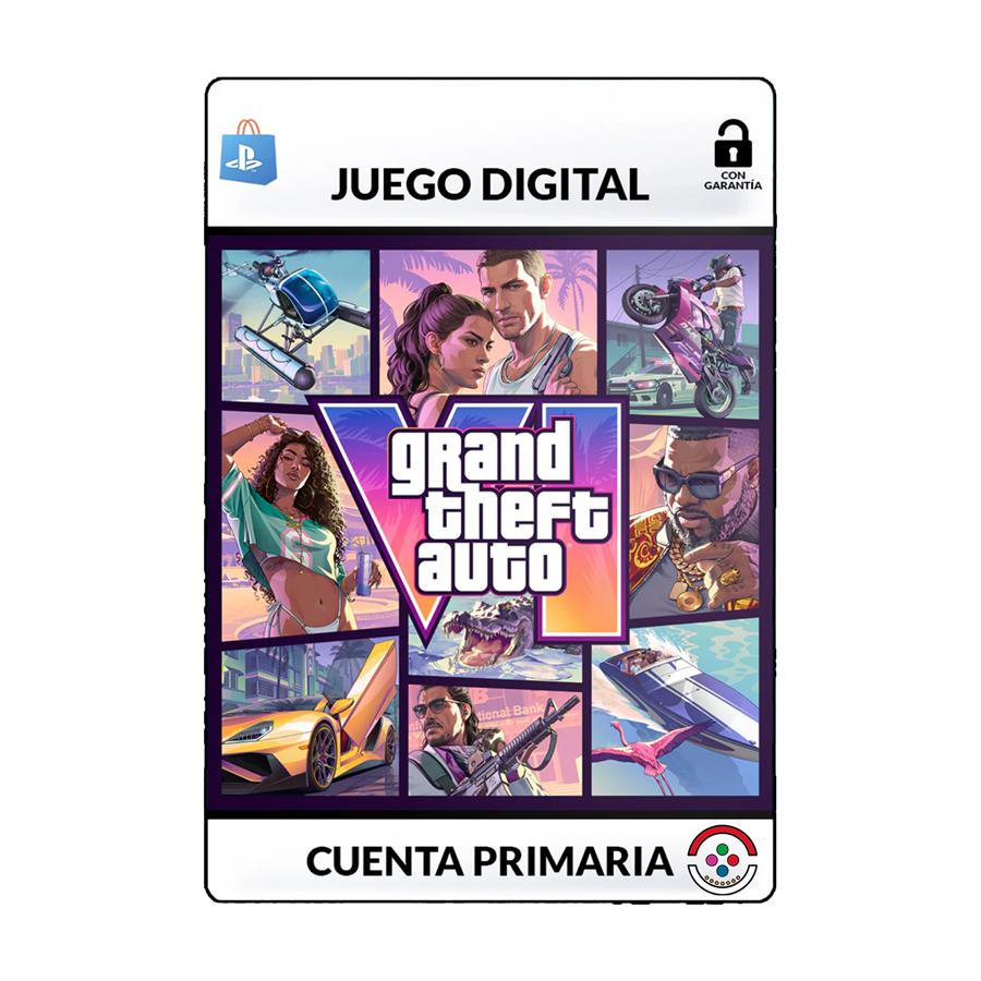 GTA VI DIGITAL CUENTA PRIMARIA