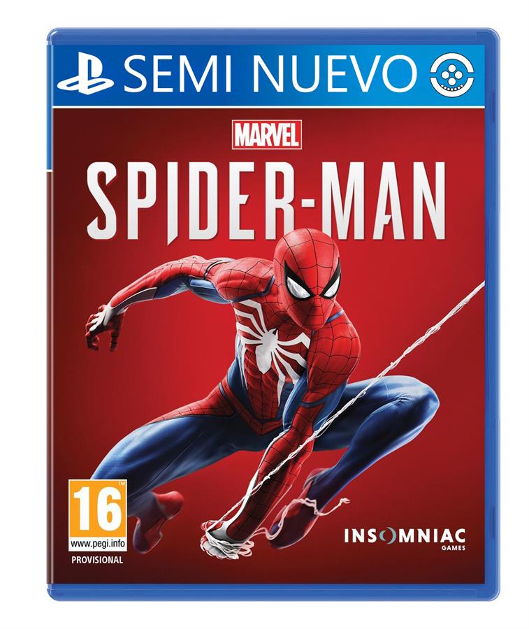 SPIDER MAN SEMI NUEVO PS4