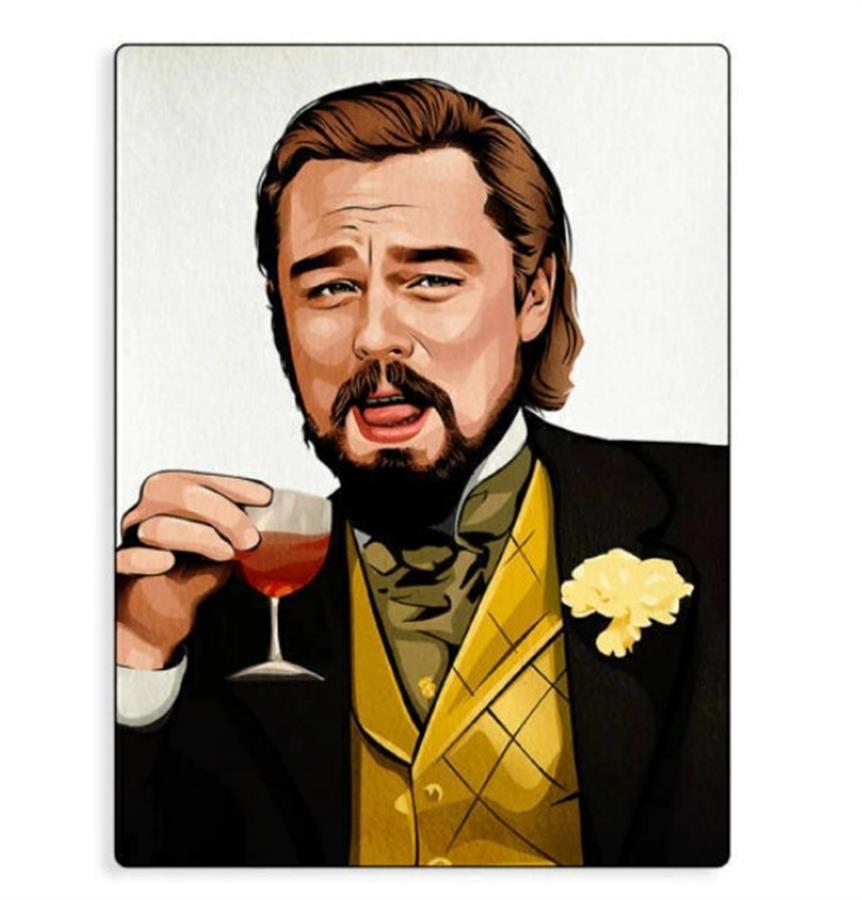 ALFOMBRA MEME DICAPRIO