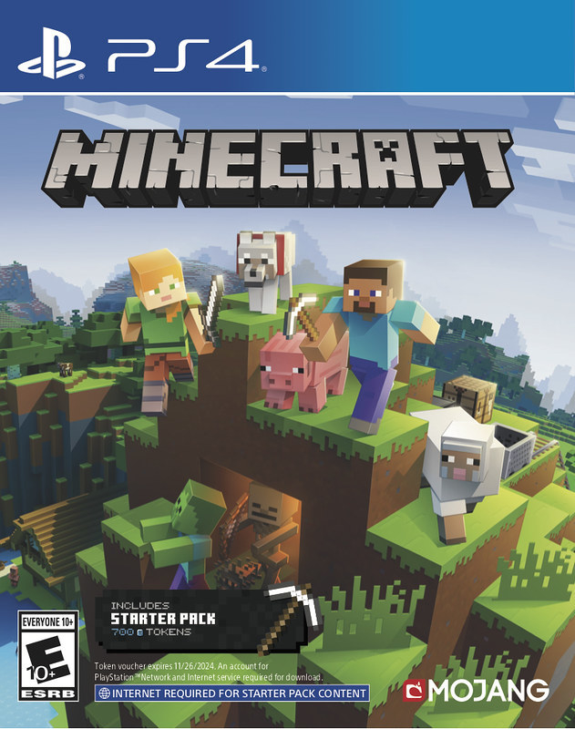 MINECRAFT STARTER PACK PS4